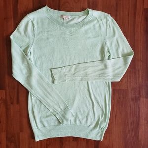 3/$25 Gap mint green light sweater